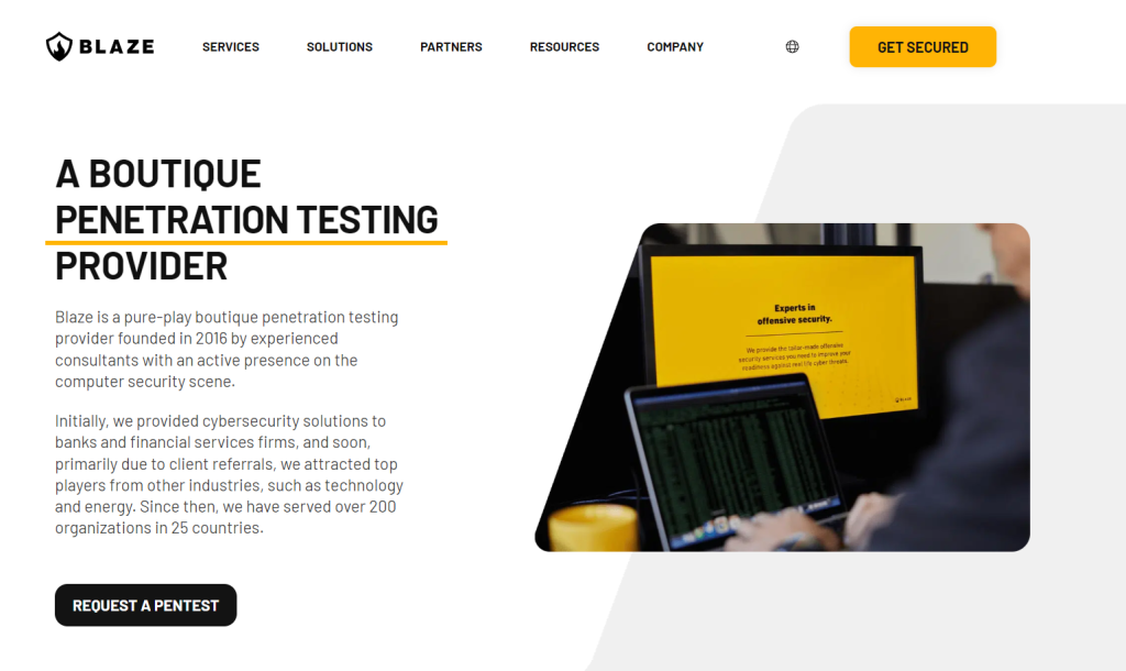 Thanks to Remotify, Blaze can concentrate on what they do best – providing cutting-edge penetration testing services.