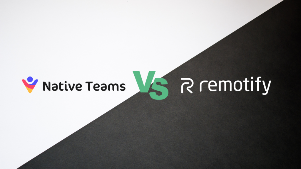 Remotify komt naar voren als een sterk alternatief voor Native Teams en biedt duidelijke voordelen die tegemoetkomen aan de unieke behoeften van freelancers en kleine bedrijven.