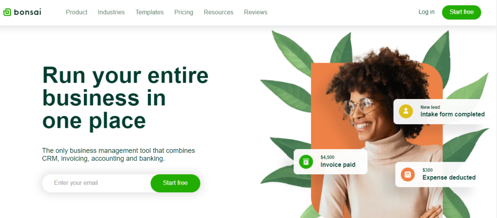 Bonsai redefines financial management for freelancers and small businesses with its versatile SaaS app.