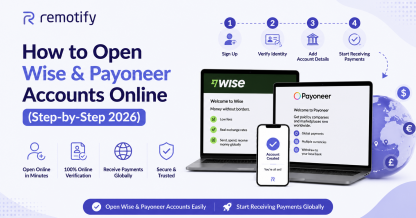 How to open Wise and Payoneer account