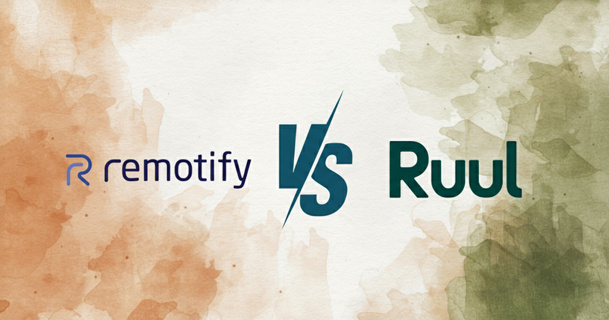 Remotify vs Ruul