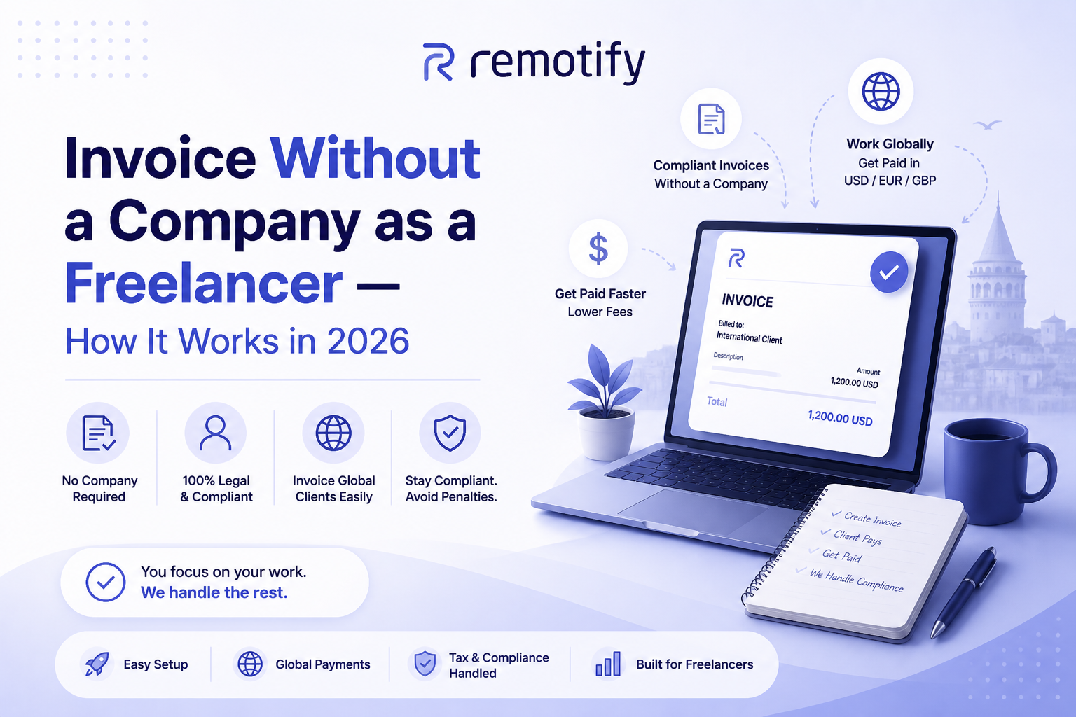Invoice Without a Company as a Freelancers