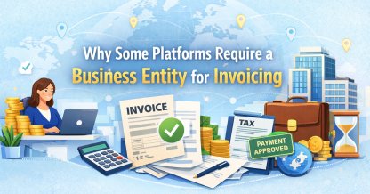 Why Some Platforms Require a Business Entity for Invoicing