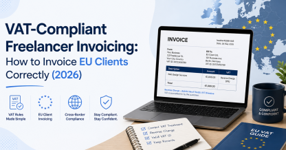 VAT-compliant freelancer invoicing