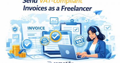 Send VAT compliant Invoices as a Freelancer