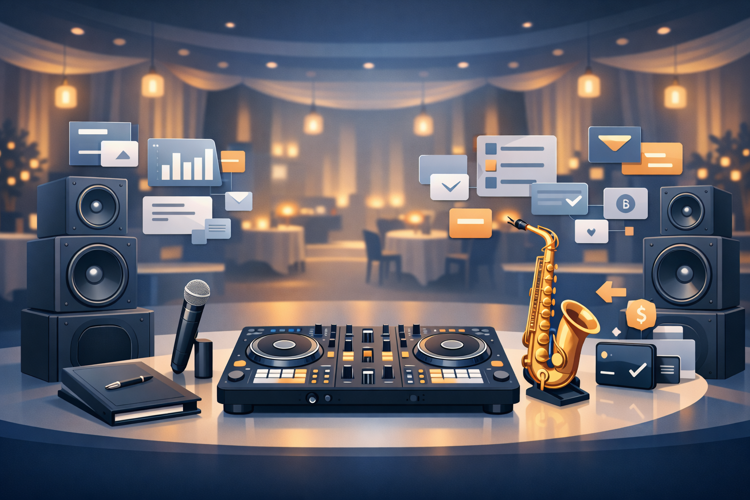 freelancer payment tools for live entertainers and wedding DJs