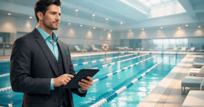 Swim instructor shortage in Australia with empty pool lanes