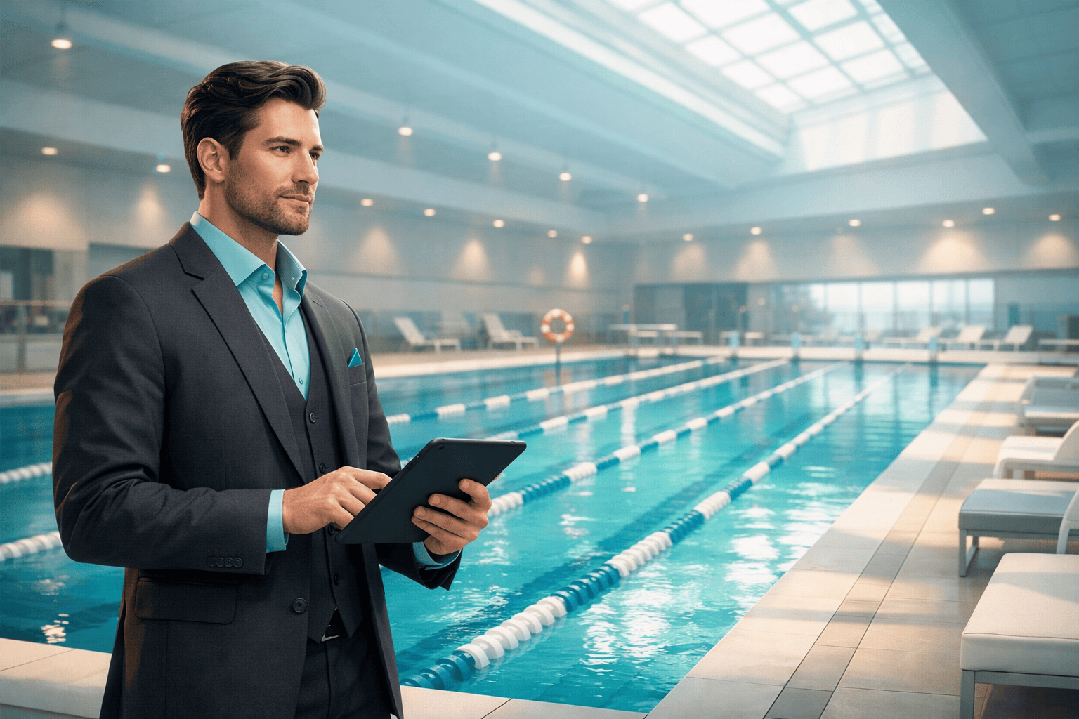 Swim instructor shortage in Australia with empty pool lanes