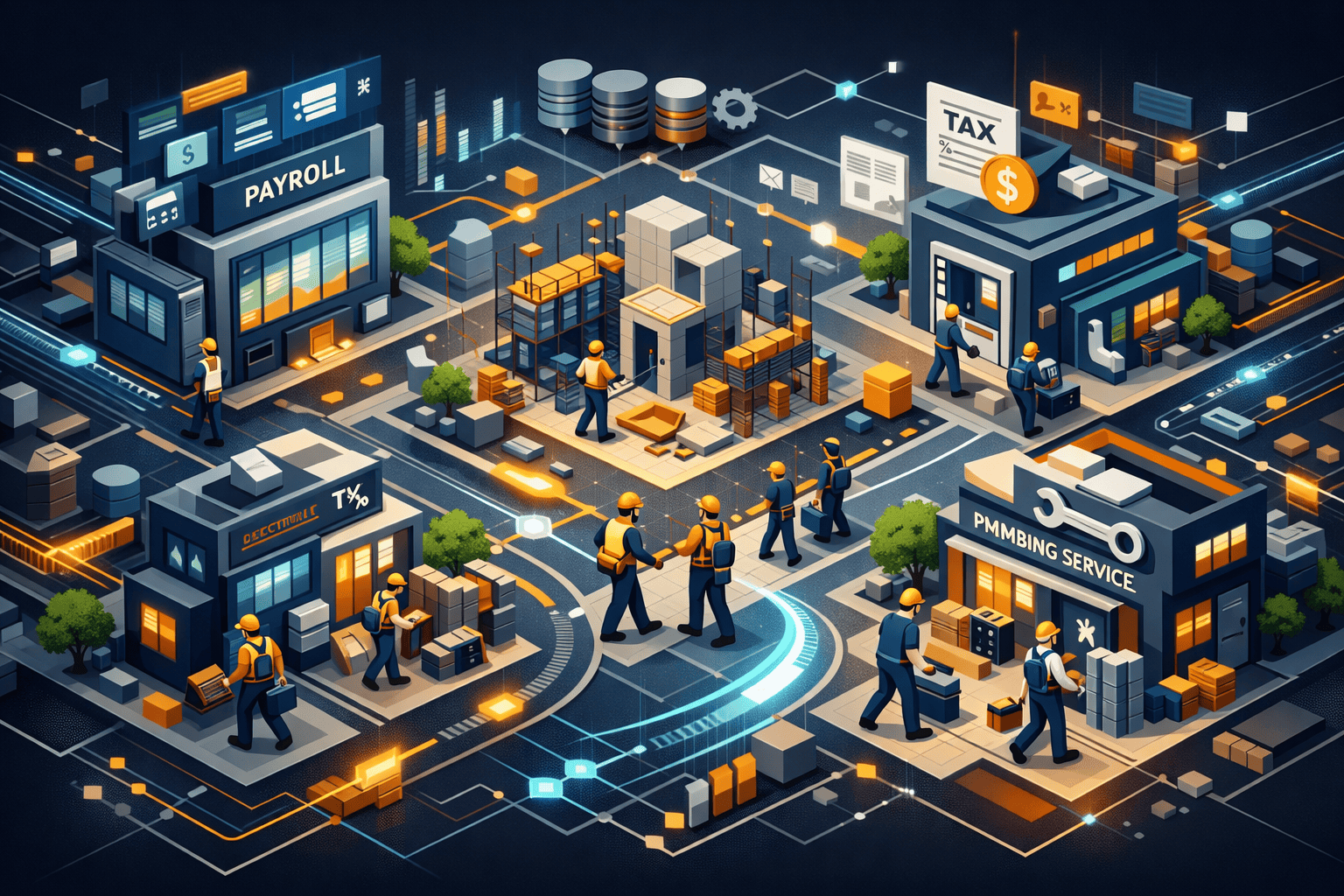 Multi-employer trades payroll gaps for tradespeople working across multiple businesses