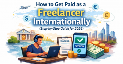 get paid as a freelancer internationally